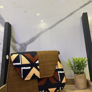 Sac wax bogolan marron